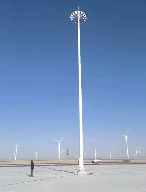 瓜州高速路服务区门源高杆灯项目