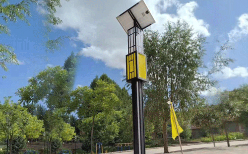 门源智慧路灯安装