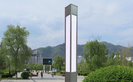 公园安装太阳能门源景观灯怎样布光更亮